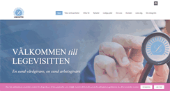 Desktop Screenshot of legevisitten.se